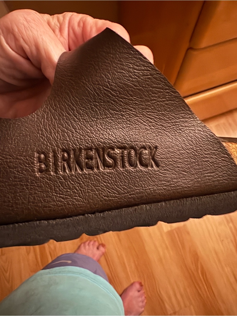 Birkenstock Brown Double Strap Sandals - Picture 8 of 8